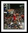 Michael Jordan Chicago Bulls NBA Framed 8x10 Photograph Reverse Dunk