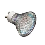 LED GU10 MR16 FLOOD LIGHT BULB 21 LED 2 WATTS 30K WARM WHITE LED LIGHT BULB REPLACES HALOGEN GU10 BULBS