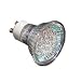 LED GU10 MR16 FLOOD LIGHT BULB 21 LED 2 WATTS 50K DAYLIGHT WHITE LED LIGHT BULB REPLACES HALOGEN GU10 BULBS