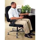Capacity Big Executive Chair With Arms - Black