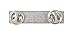 Thin Blue Line Silver Plated Service Bar Pin (Value Pack) (1 pack)