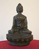 from buddhas Travelling Medicine Buddha 11cms tall in a Dark Resin - from Spiritual Gifts. Usually dispatched within 2 workng days.