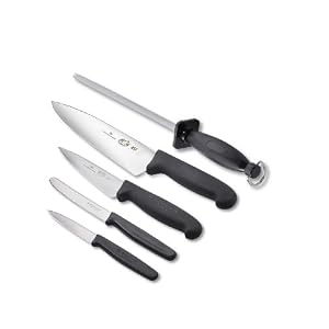 Victorinox 5-Piece Chef's Knife Set, Molded Handles