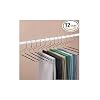 12 piece set of Jobar Slacks Hangers Open Ended pants Easy Slide Organizers