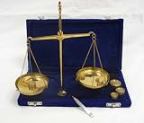 Apothecary Scale 50 Gram w/Velvet Box - Decor Item