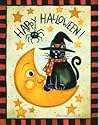 Happy Halloween Mini Flag