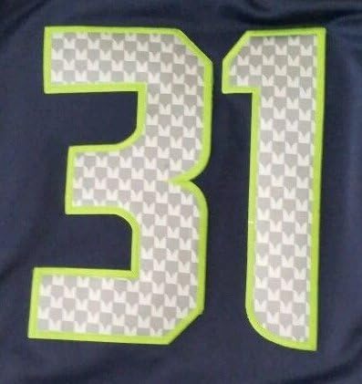 Men's Bule Seattle Seahawks Jersey #31