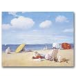 On the Beach, Shinnecock  circa 1895 - Gift Enclosure Cards (set of 12)