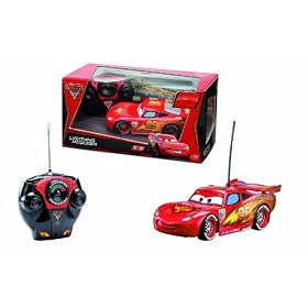 Majorette - 219119506SMO - V�hicule Miniature Radiocommand� - Cars 2 RC - Mc Queen - 17cm - Echelle 1/24