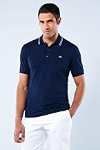 Short Sleeve Slubby Jersey Polo With Tipping