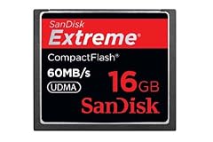 SanDisk Extreme CompactFlash 16 GB Memory Card 60MB/s SDCFX-016G-X46 