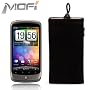 Genuine MOFI Fashion Pouch for HTC Desire - BLACK (m) Case. cover