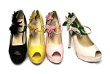 Produkt-Bild: Damen Pumps Riemchen Plateau High Heels