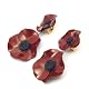 Long Anemone Earrings by Cilea (Red)