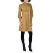 Mossimo Supply Co. Juniors Turtleneck Sweater Dress - Gazelle Brown