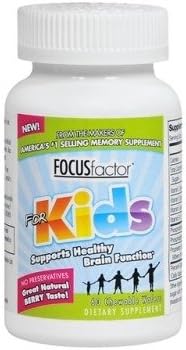 Vital Basics Focus Factor For Kids -- 60 Chewables