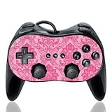 Design Skins for Nintendo Wii Classic Controller Pro - Pretty in pink Design Folie