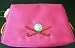 Golf Themed Cosmetic Bag Purse Pink Womens Ladies