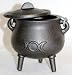 Triple Moon Cast Iron Cauldron