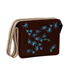 L�ssig LMB10606L - Casual Messenger Bag Stars choco
