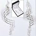 Music Staff Note Silver-Plated Drop Earrings