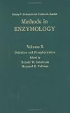 Oxidation and Phosphorylation, Volume 10: Volume 10: Oxidation and Phosphorylation (Methods in Enzymology)
