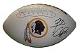 Rock Cartwright Autographed Washington Redskins Logo Football, Proof Photo