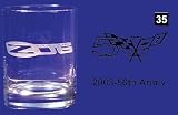 Corvette Engraved Glassware