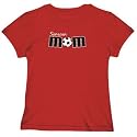 T-Shirt Woman Red " Samoan Soccer Mom " Samoa Country