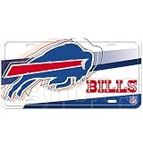 Buffalo Bills License Plate: Aluminum Street Flair License Plate