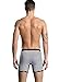 Dardugo Mens Underwear Stripe Cotton Boxer Briefs with Open Fly,4-Pack,US Medium