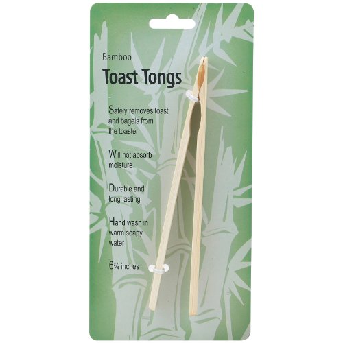 HIC Bamboo Toast Tong