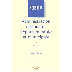 Administration r�gionale, d�partementale et municipale