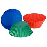 MIU Standard-Size Silicone Cupcake Baking Cups, 12-Pack
