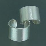 シルバー925 この太さがキラリと反射してアクセントにいいイヤーカフス シンプルイヤカフ ec089