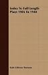 Index to Full Length Plays 1926 to 1944