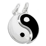 PENDANT, FRIENDSHIP, YIN-YANG, 925, NEW