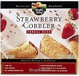 Cereal Bars, Strawberry Cobbler, Low Fat, (6 bars), Part Organic, 7.9 oz.