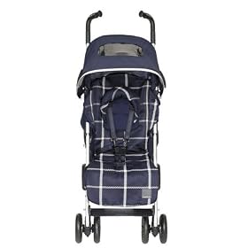 2006 MACLAREN TECHNO CLASSIC BABY STROLLER MIDNIGHT BLUE - FREE SHIPPING
