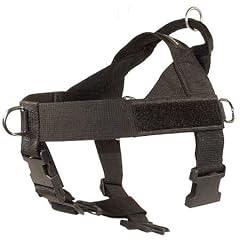 DT Universal - Dean & Tyler ANTI-Zieh-Geschirr - 4 D Ringe - Verstellbare Gurte - Sehr starkes Neopren-Nylon - Geschirr eignet sich gut f�r kleine - extragro�e Hunderassen - Abnehmbare Klett Ons! Dieses Geschirr ist in der Gr��e XSmall - Passend bei einem Leibesumfang von Gr��e 51cm - 61cm -Beachten Sie: Dieses Geschirr beinhaltet PTSD Klett-Ons! Weitere Klett-Ons finden Sie in unserem Laden!