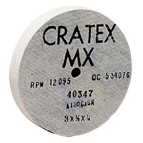 Cratex 1x1 8x1 8 120g Cxg Cratex Soft Str Mtd Whl by Cratex