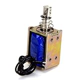 ZYE1-0837　DC 24V　0.8N　オープンフレームソレノイド　電磁石　Pull型　自動販売機、輸送機器、オフィス施設、家電、機械用