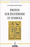 Propos sur �sot�risme et symbole par R. A Schwaller de Lubicz