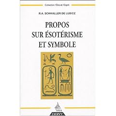 Propos sur �sot�risme et symbole