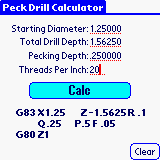 Peck Drill downloadable Software