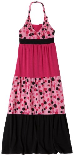 Hello Kitty Girls 2-6x Evy Halter Maxi Dress,Multi,6