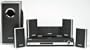 Samsung HT-Q80 XM Ready Five-Disc DVD Changer Home Theater System (5.1 Channel)