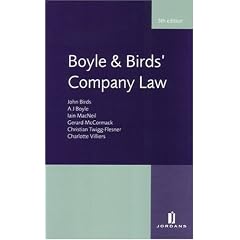 Boyle and Birds' Company Law
