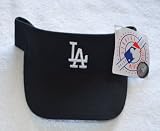 Los Angeles Dodgers Youth Black Visor Hat - LA MLB Baseball Golf Cap