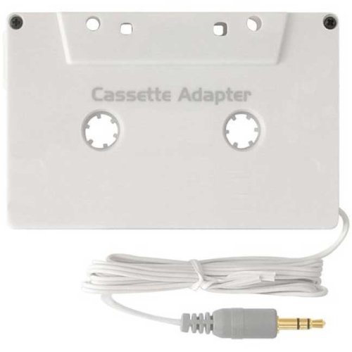Childrens Toyshop  Third Party New : FreeLogix - White iPod Cassette Adaptor - for iPod & MP3 Players